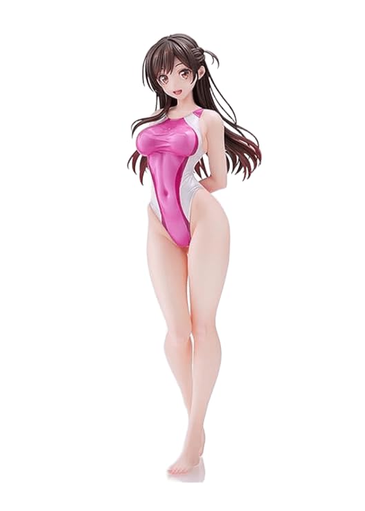 Amazon.co.jp: 彼女、お借りします 水原千鶴 競泳水着Ver. フィギュア